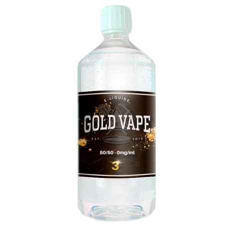 Base à Booster 1L 50/50 - Gold Vape