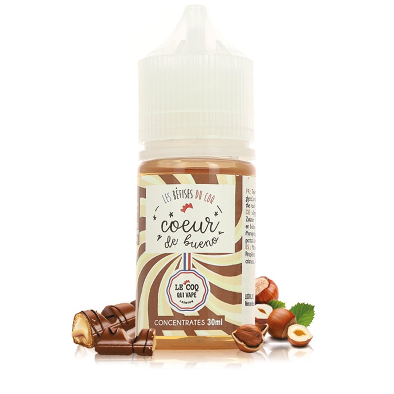 Concentré Coeur de Bueno 30ml - Les Bêtises du Coq