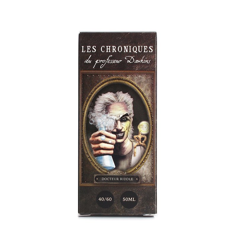 Docteur Riddle 50ml Les Chroniques du Professeur Dawkins - Laboratoire H2O