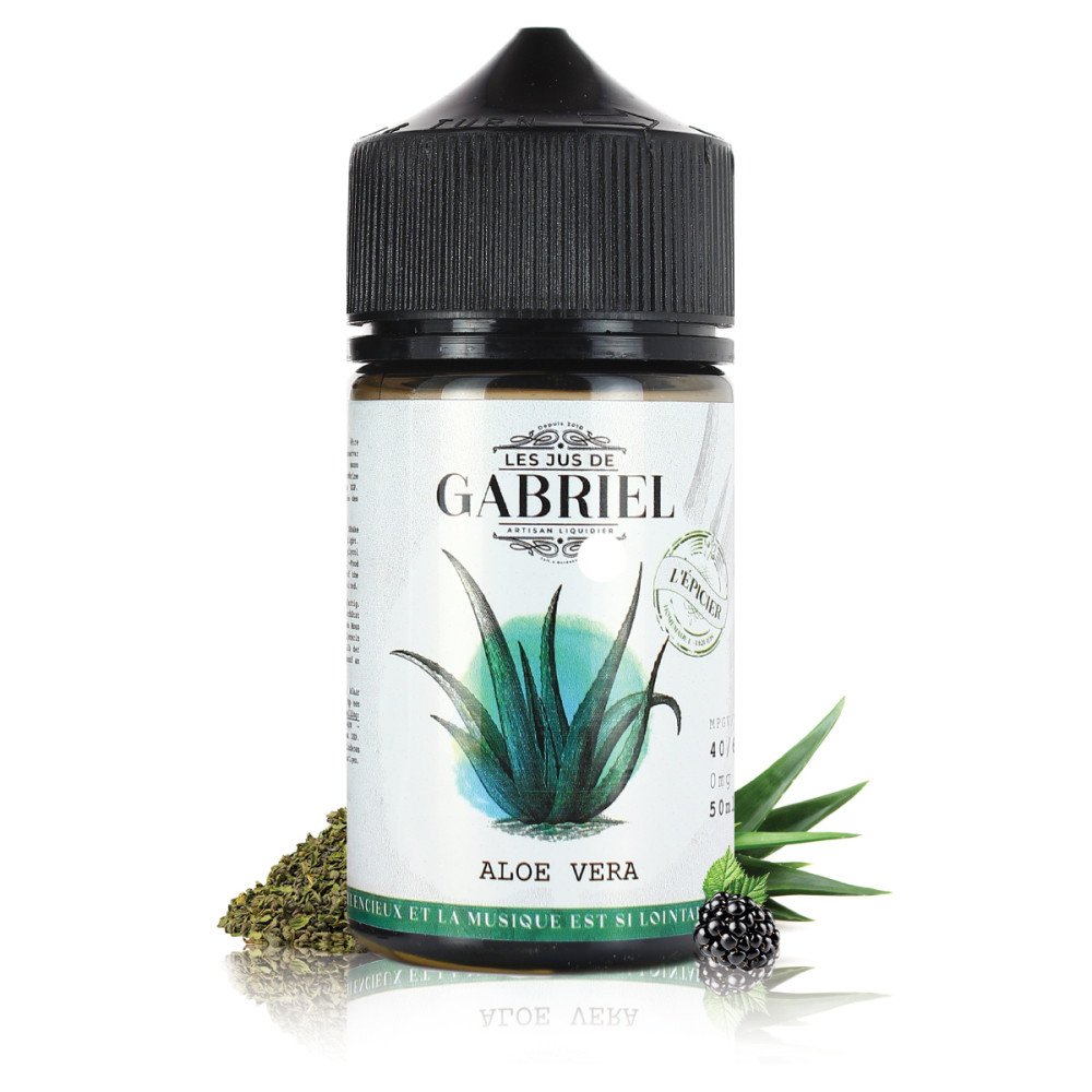 E-liquide Aloe Vera 50ml Jus de Gabriel - Laboratoire H2O