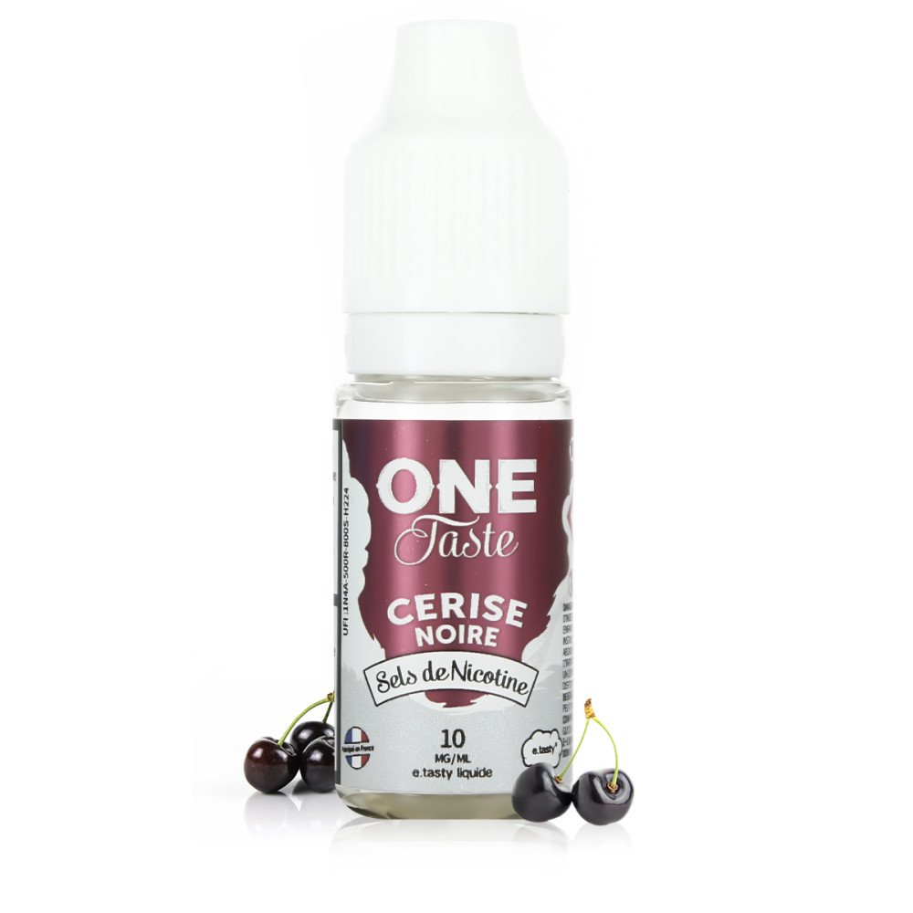 E-liquide Cerise Noire Sels de Nicotine One Taste - E.Tasty
