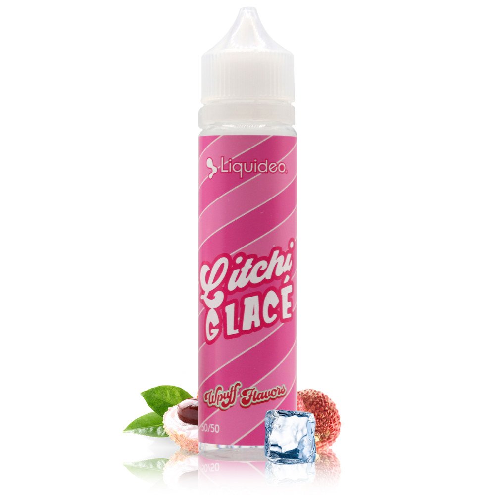 E-liquide Litchi Glacé 50ml Wpuff Flavor - Liquideo