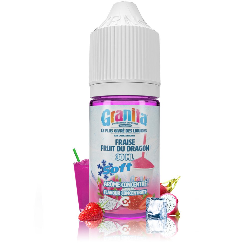 Concentré Fraise Fruit du Dragon 30ml Granita Soft - Alfaliquid