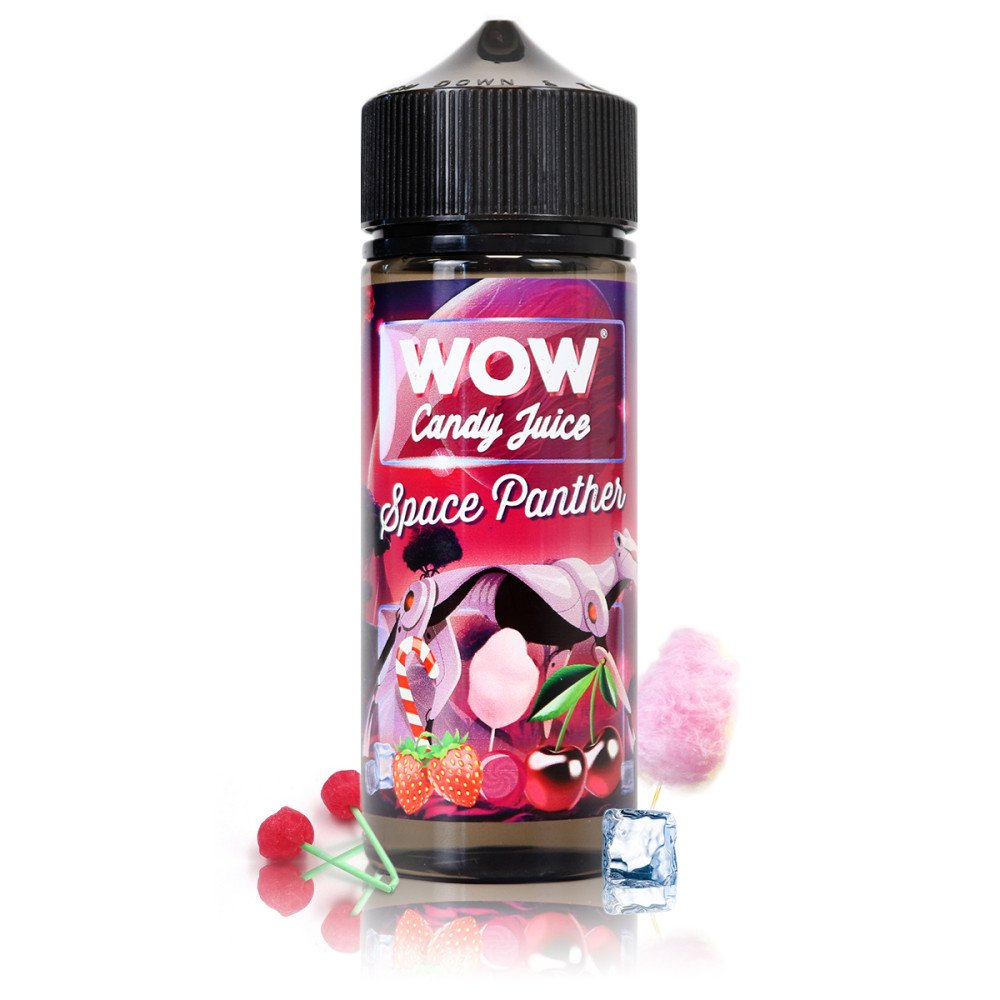 E-liquide Space Panther 100ml Wow Candy Juice - Made In Vape
