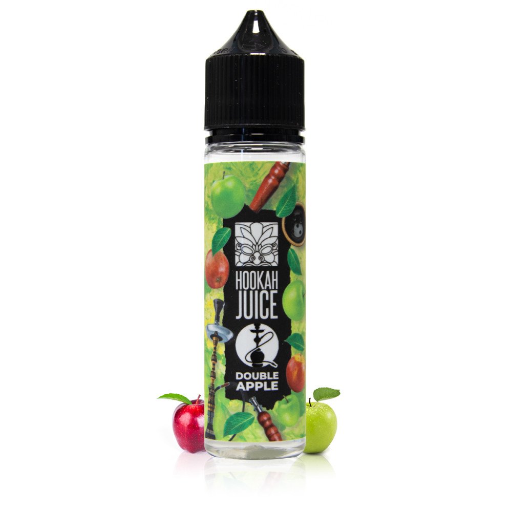 E-liquide Double Apple 50ml Hookah Juice - Tribal Force