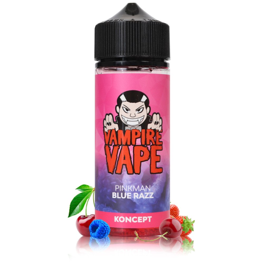 E-liquide Pinkman Blue Razz 100ml Koncept - Vampire Vape