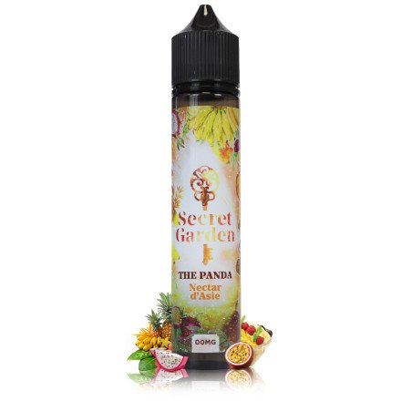 E-liquide The Panda 50ml Secret Garden - Secret's Lab