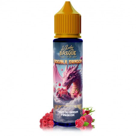 E-liquide Fruit du Dragon Framboise 50ml Double Dragon - Le Labo Basque