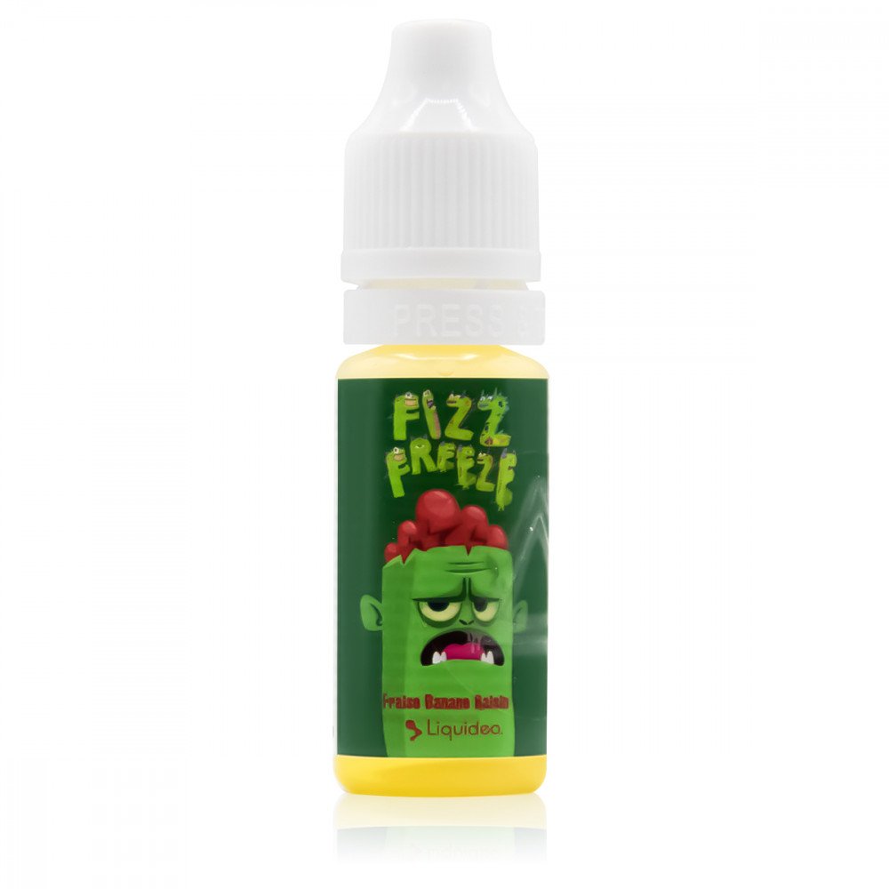 E-liquide Fraise Banane Raisin Fizz and Freeze - Liquideo