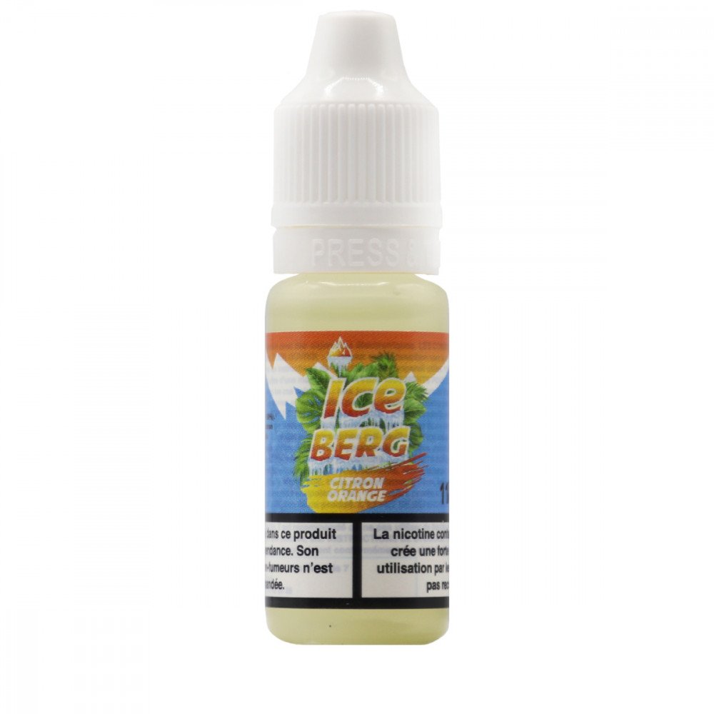 E-liquide Orange Citron Sel de Nicotine Iceberg - O'Jlab