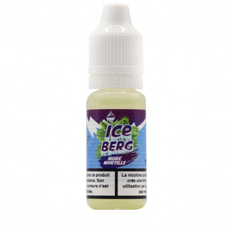 E-liquide Mûre Myrtille Sel de Nicotine Iceberg - O'Jlab