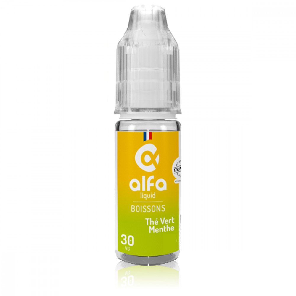 E-liquide Thé Vert Menthe - Alfaliquid