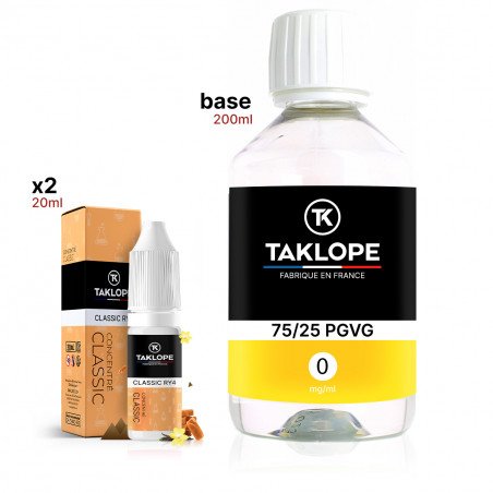 Pack DIY Classic RY4 220ml - Taklope