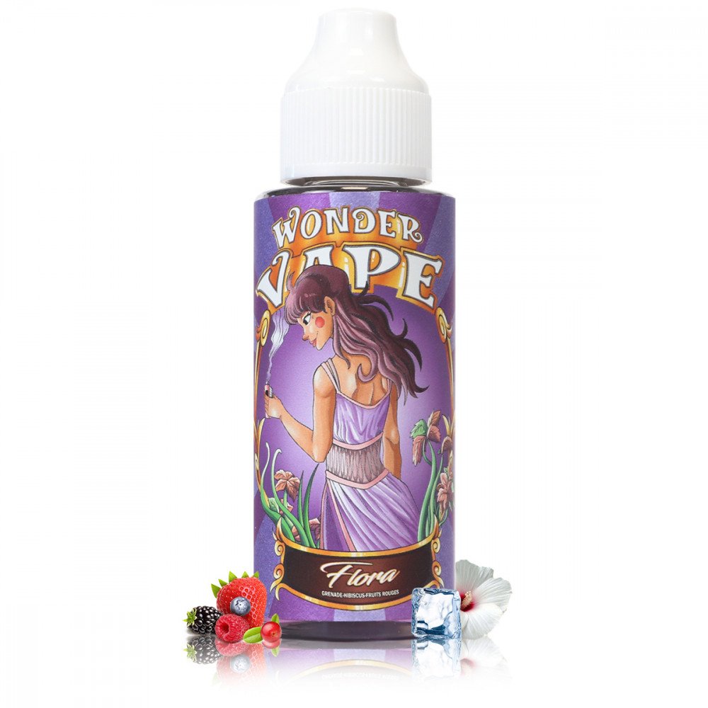 E-liquide Flora 100ml Wonder Vape - Guilab