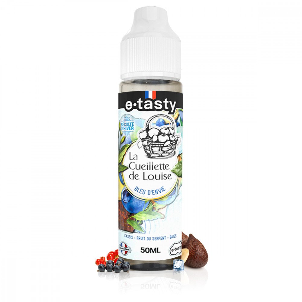 E-liquide Bleu d'Envie Frais 50ml La Cueillette de Louise - E.Tasty