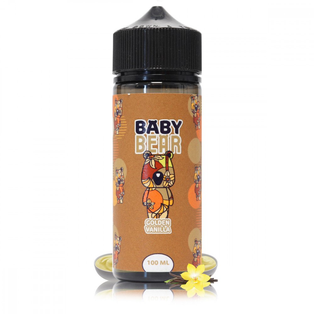 E-liquide Golden Vanilla 100ml Baby Bear - Biggy Bear