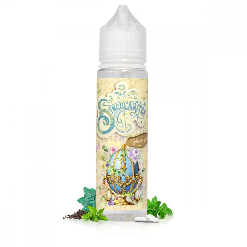 E-liquide Trio de Menthes 50ml - Singularités