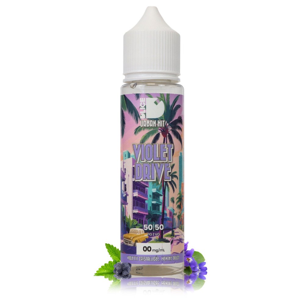 E-liquide Violet Drive 50ml Urban Hit - Dlice
