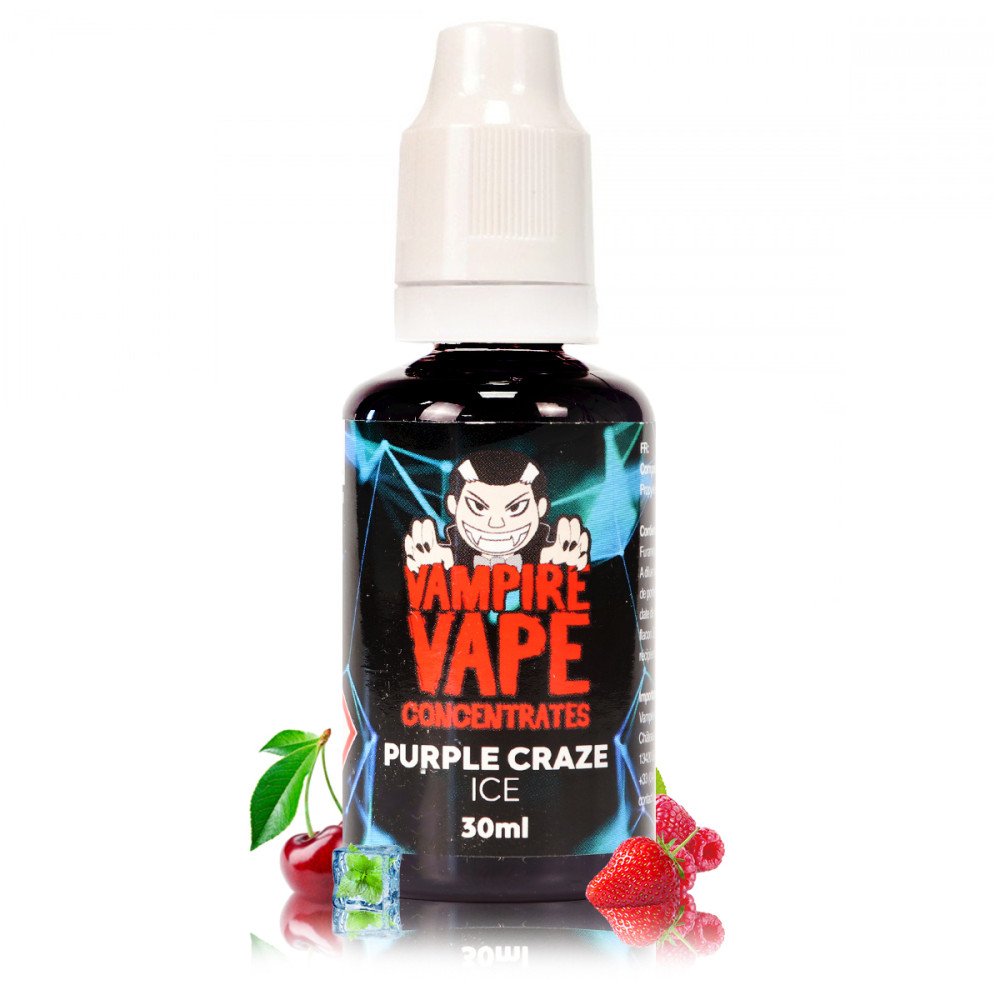 Concentré Purple Craze Ice 30ml - Vampire Vape
