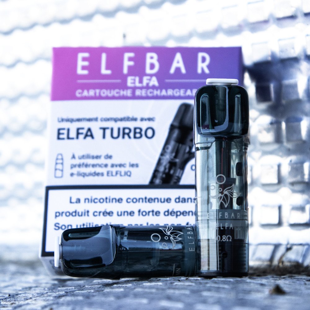 Cartouches Elfa Turbo - Elfbar
