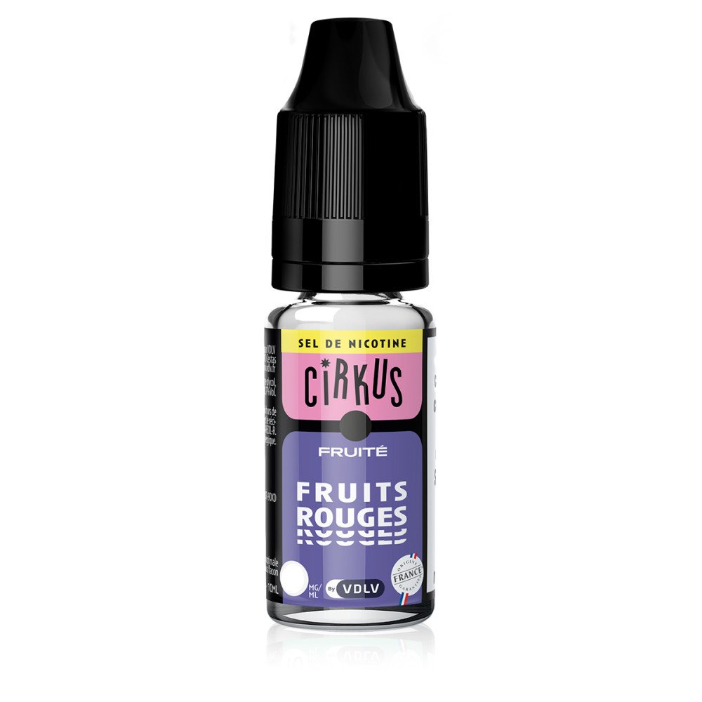 E-liquide Fruits Rouges Sel de Nicotine - Cirkus