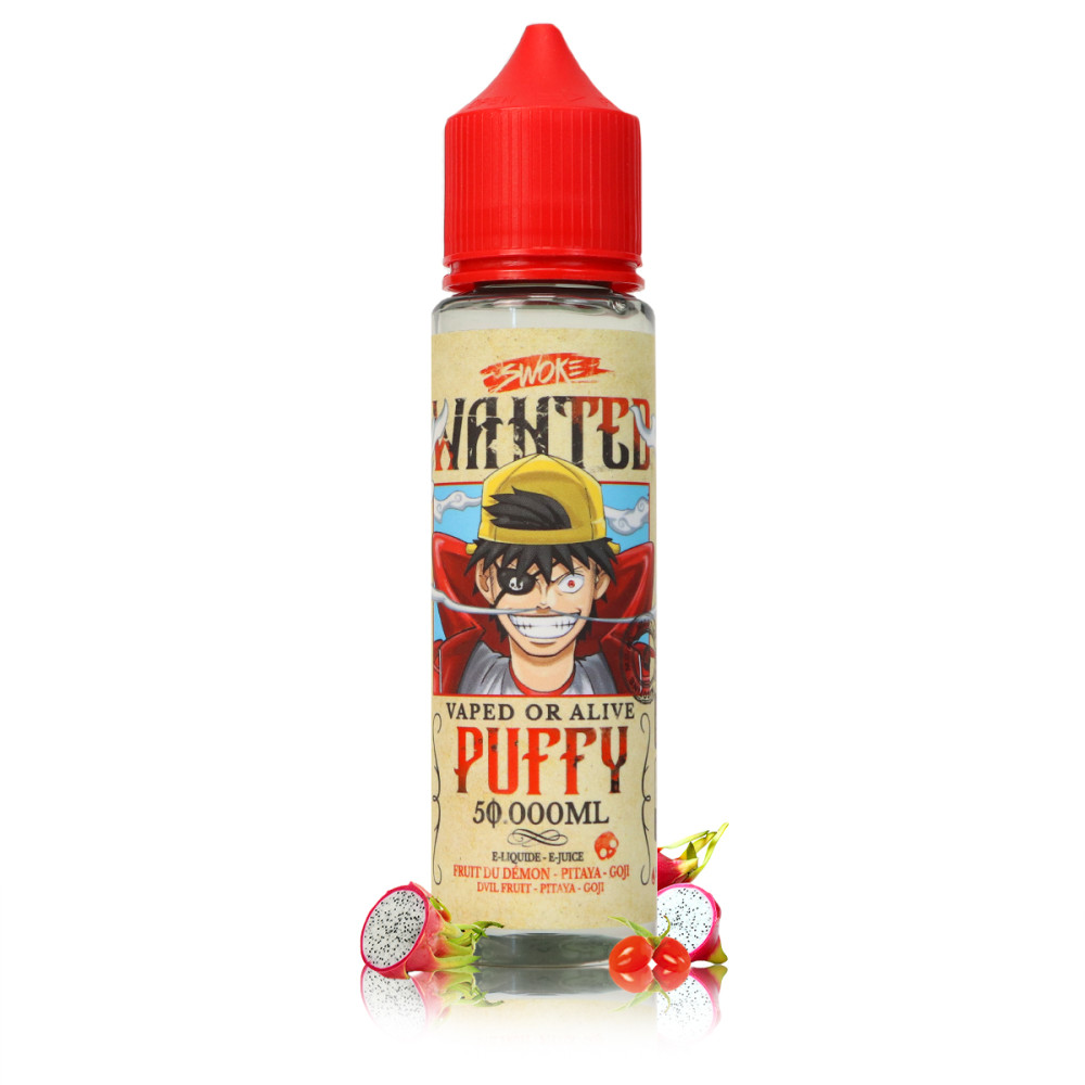 E-liquide Puffy 50ml Wanted - Swoke