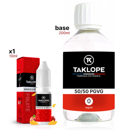 Pack DIY Mangue & Pêche 210ml - Taklope