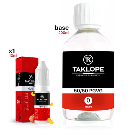 Pack DIY Pêche 210ml - Taklope