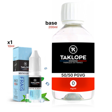 Pack DIY Menthe Glaciale 210ml - Taklope