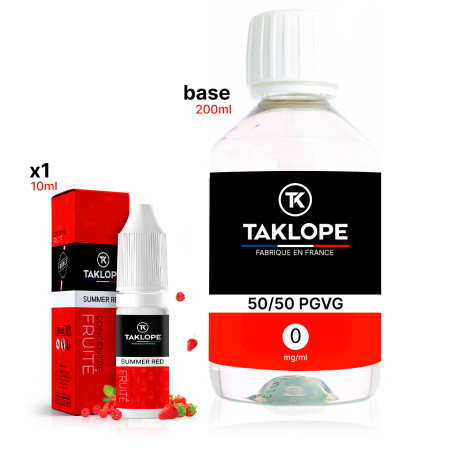 Pack DIY Summer Red 210ml - Taklope