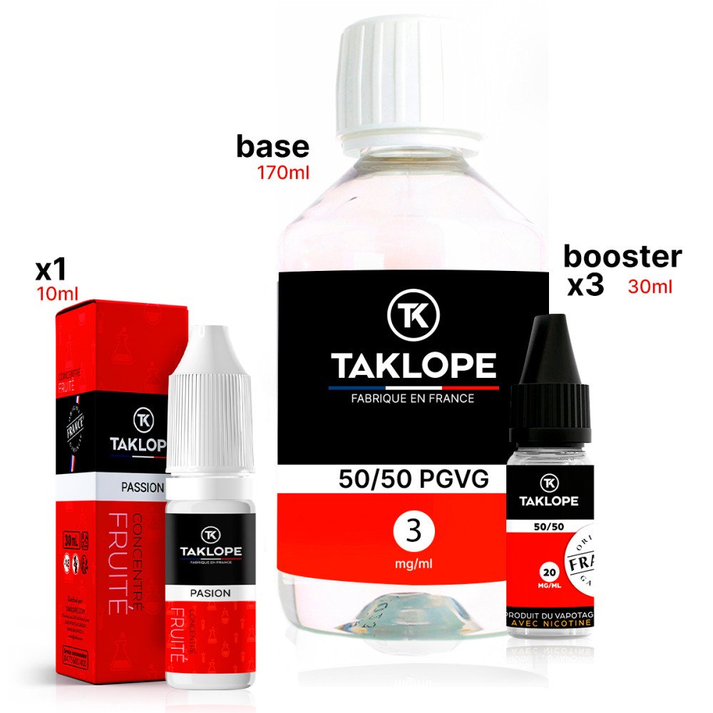 Pack DIY Passion 210ml - Taklope
