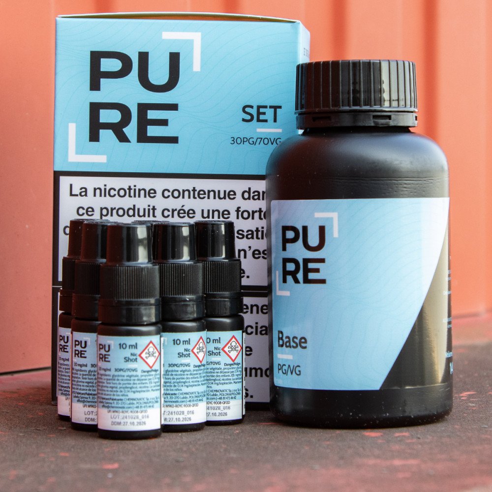 Pack Base DIY 30/70 200ml - Pure