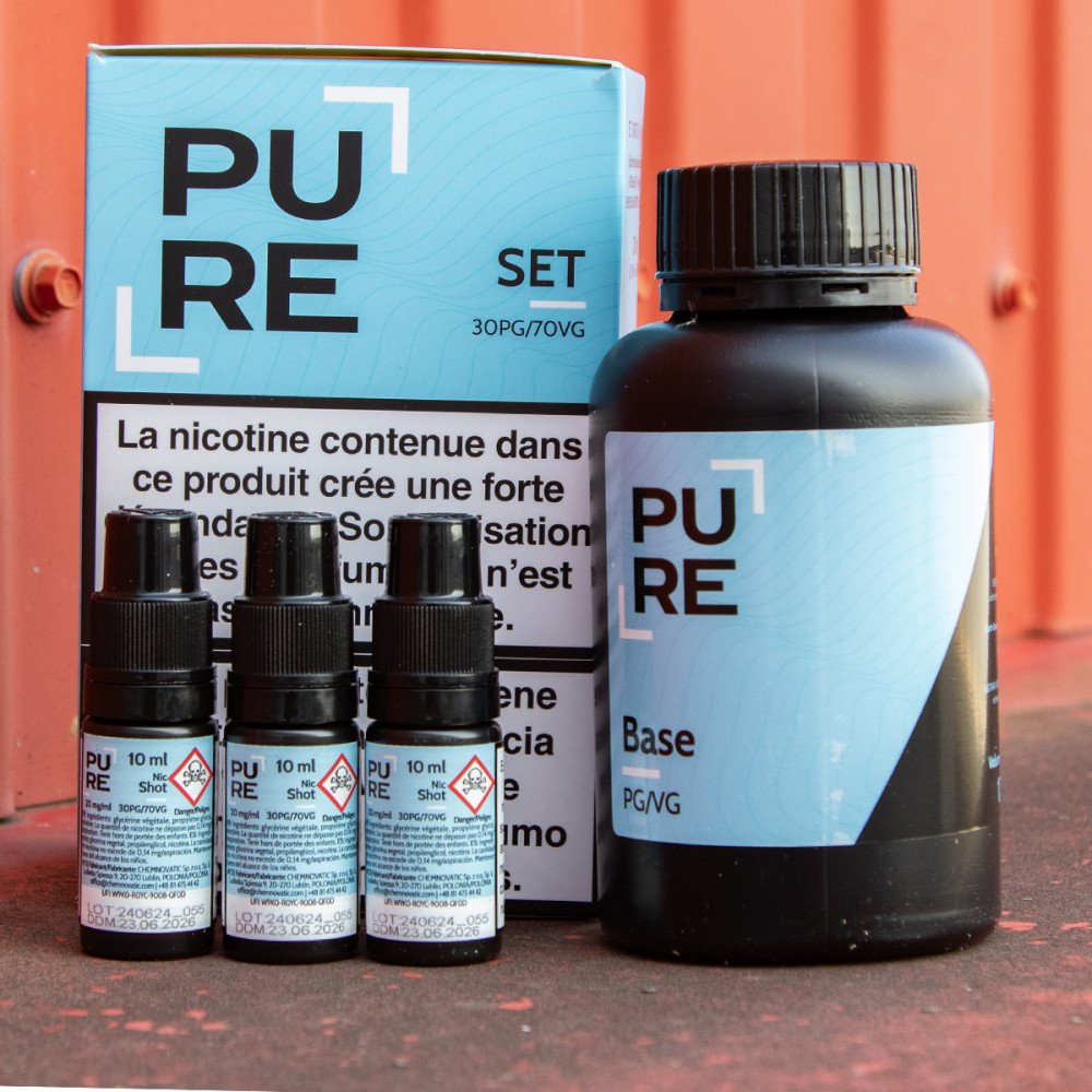Pack Base DIY 30/70 200ml - Pure