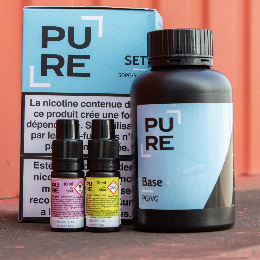 Pack Base DIY 50/50 200ml - Pure