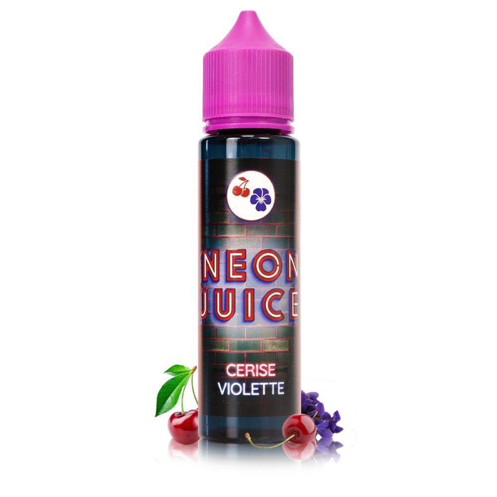 E-liquide Cerise Violette 50ml Néon Juice - Le Labo Basque