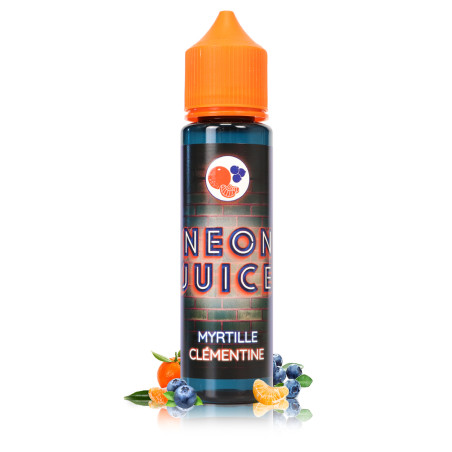 E-liquide Myrtille Clémentine 50ml Néon Juice - Le Labo Basque