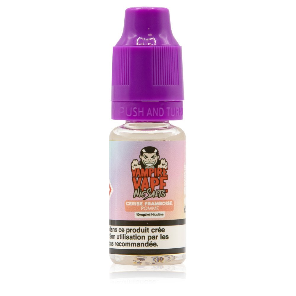 E-liquide Cerise Framboise Pomme Sel de Nicotine - Vampire Vape