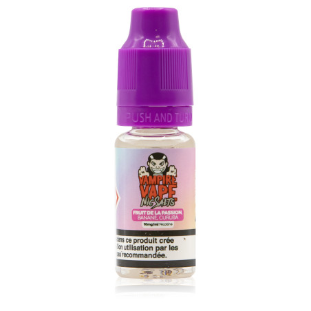 E-liquide Fruit de la Passion Banane Curuba Sel de Nicotine - Vampire Vape