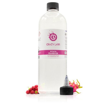 E-liquide Pitaya Framboise 1L - Crazy Labs