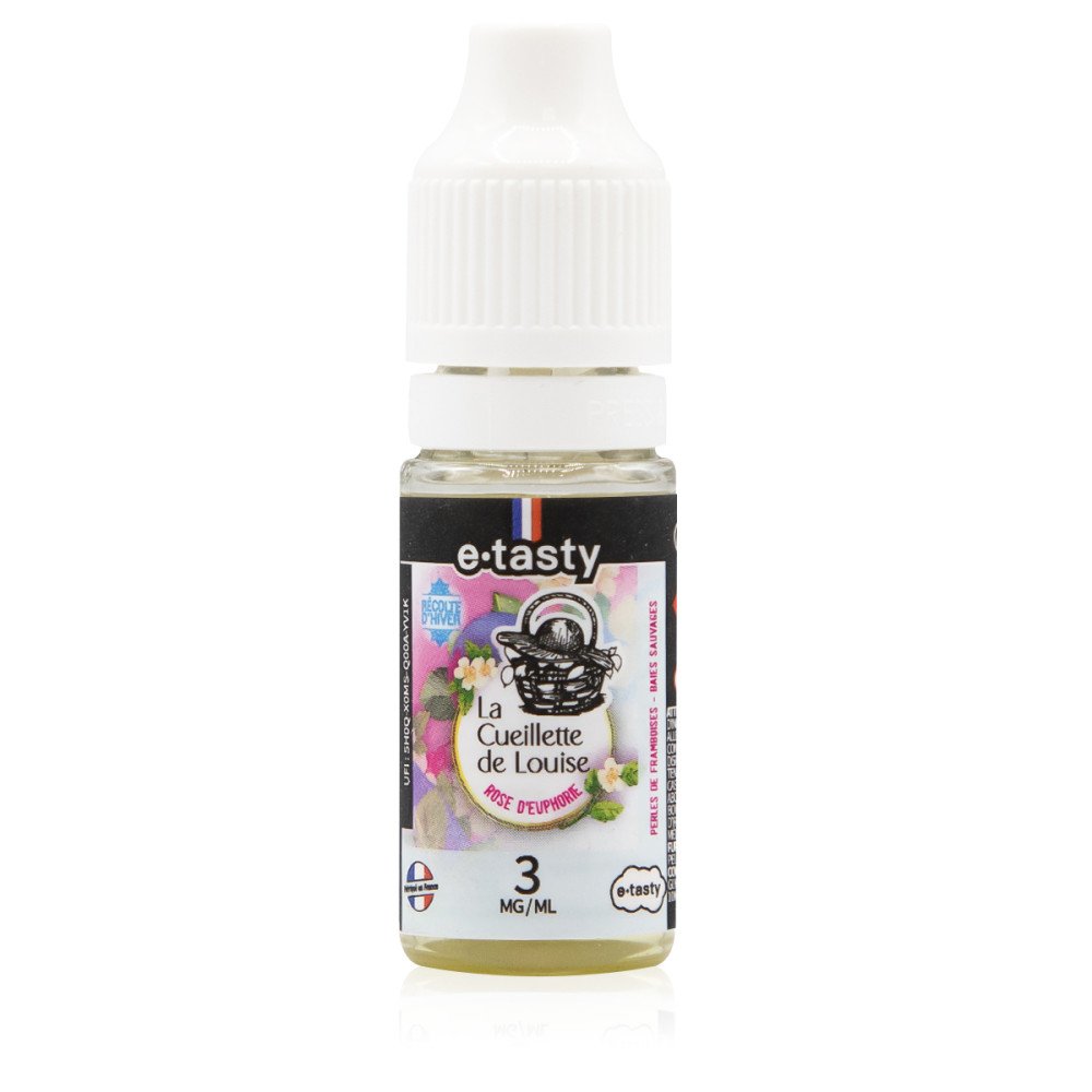 E-liquide Rose d'Euphorie Frais 10ml La Cueillette de Louise - E.Tasty