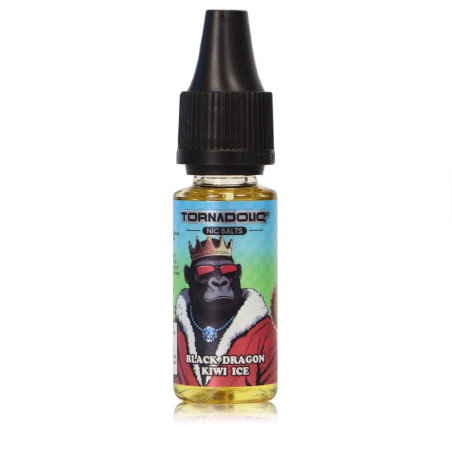 E-liquide Black Dragon Kiwi Ice 10ml Sel de Nicotine - Tornado