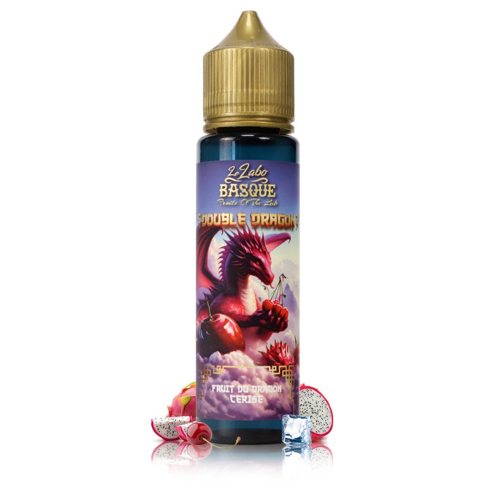 E-liquide Fruit du Dragon Cerise 50ml Double Dragon - Le Labo Basque