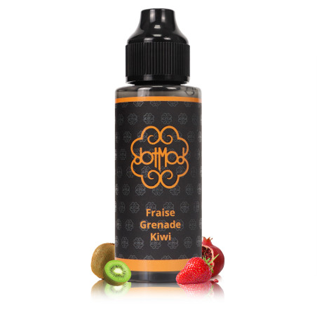 E-liquide Fraise Grenade Kiwi 100ml - Dotmod