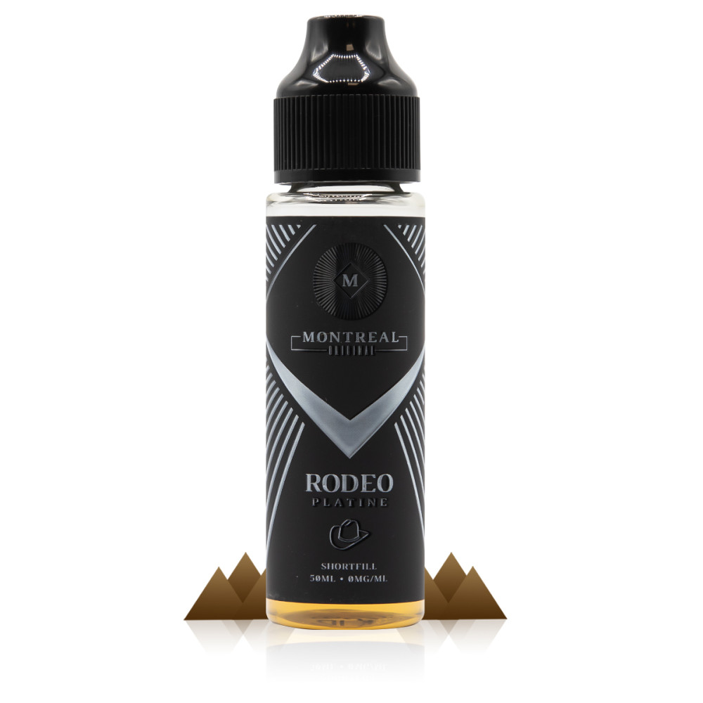 E-liquide Rodeo Platine 50ml - Montreal Original