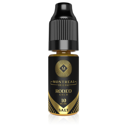 E-liquide Rodeo Gold Sel de Nicotine - Montreal Original