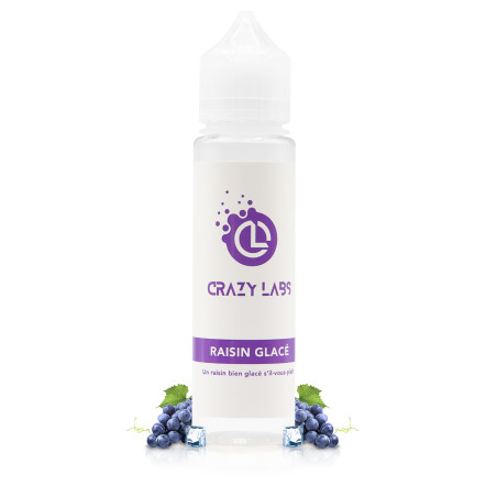 E-liquide Raisin Glacé 50ml - Crazy Labs 
