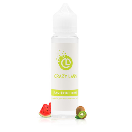 E-liquide Pastèque Kiwi 50ml - Crazy Labs 