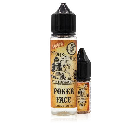 E-liquide Poker Face 50ml MoonShiners - Le French Liquide