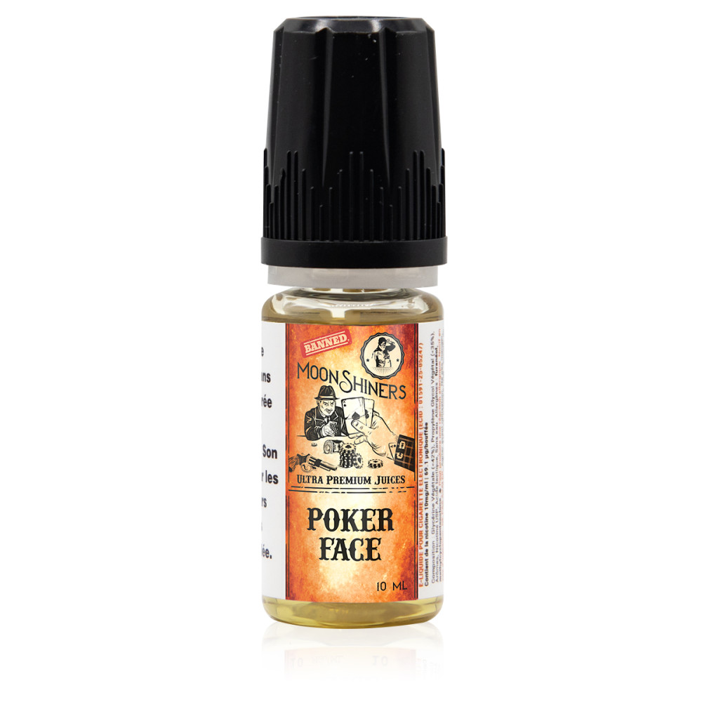 E-liquide Poker Face 10ml MoonShiners - Le French Liquide