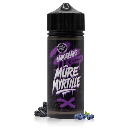 E-liquide Mûre Myrtille 100ml - Cabochard